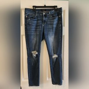 Judy Blue Distressed Slim fit jeans sz 32